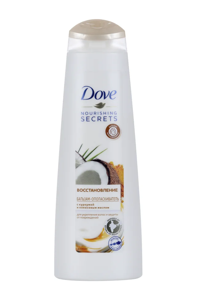 Бальзам-ополаскиватель Dove восстановление с куркумой и кокосовым маслом 350 мл