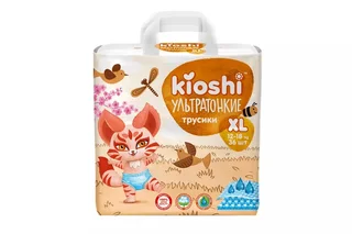 Подгузники-трусики Kioshi Ультратонкие XL (12-18 кг) 36 шт
