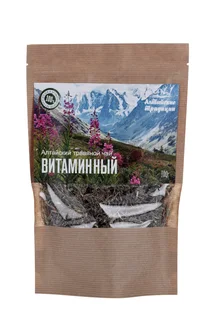 Чай травяной Фито энергия Витаминный 100 гр крафт-пакет