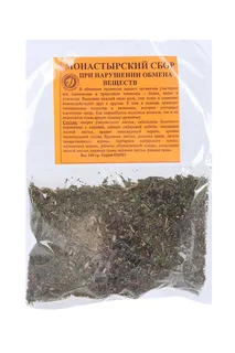 Сбор Монастырский нарушение обмена веществ 100 гр