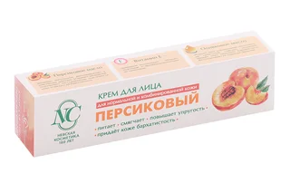 Крем Невская Косметика Персиковый питательный для норм / комбинир кожи для лица 40 мл