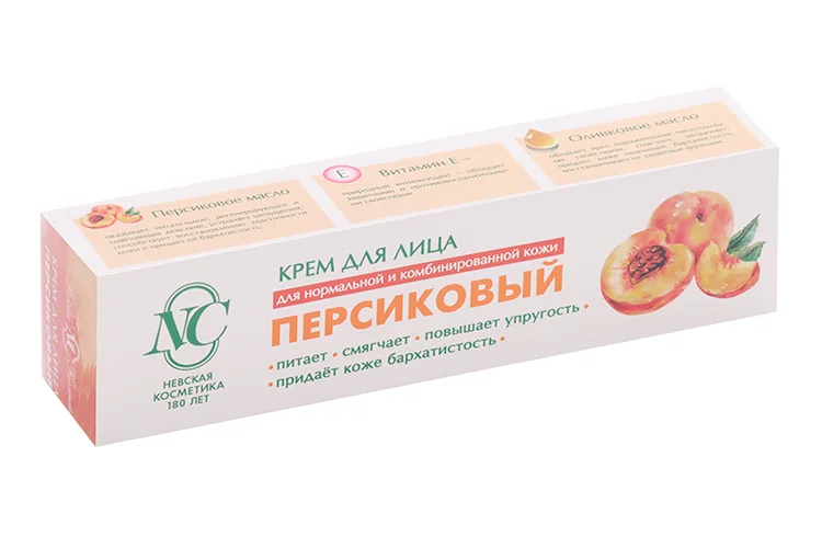Крем Невская Косметика Персиковый питательный для норм / комбинир кожи для лица 40 мл