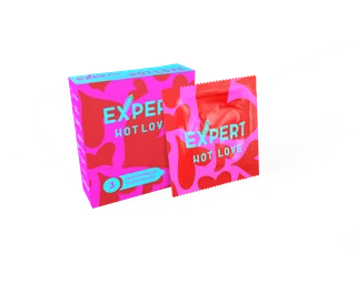 Презервативы Expert с разогревающим эффектом 3 шт.
