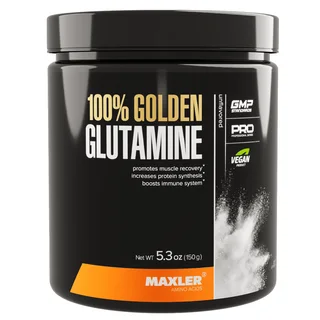 Глютамин 100% Голден (Golden) 150 г, Maxler