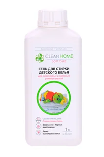 Гель для стирки белья Clean home универсальный 1 л