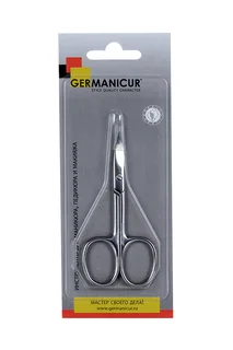 Ножницы Germanicur 37307 закругленные заточенные для ногтей 21 мм