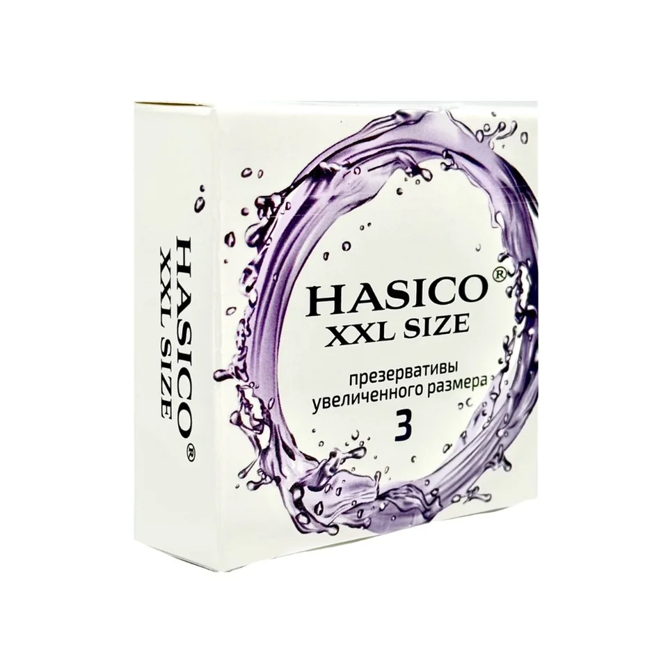 Презервативы Hasico Увеличенного размера XXL 3 шт