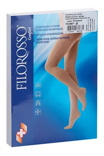 Колготки Filorosso Profilactica компресс лечеб-профилакт 140 den 1 класс бежевый р 4