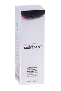 Крем Beauty Assistant MY Face Matte Effect Face Cream+Niacinamide для лица эффект мат кожи 50 мл