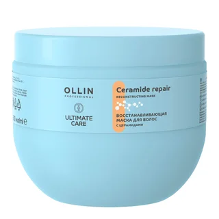 Ultimate Care Восстанавливающая маска для волос с церамидами 500 мл Ollin