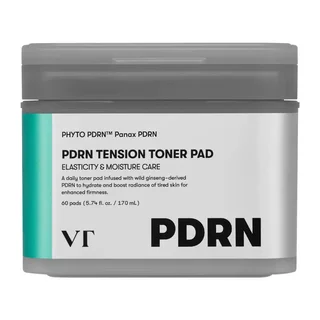 Тонер-пэды с ПДРН для сияния кожи, 60 шт, VT Cosmetics