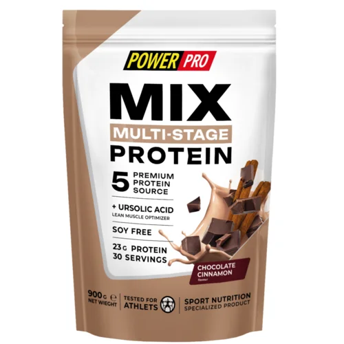 Протеин Power PRO Multi-Stage MIX со вкусом шоколадный циннамон 900 гр (4670019900163)