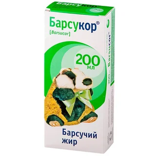 Барсукор Барсучий Жир Раствор для приема Внутрь флакон 200 мл