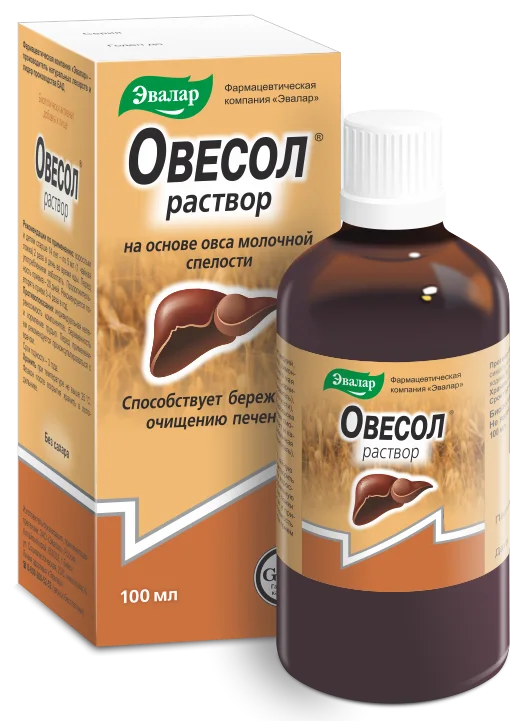 Овесол раствор 100 мл Эвалар