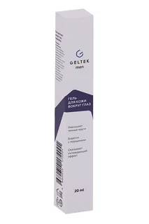 Гель-роллер Geltek Men для кожи вокруг глаз 20 мл