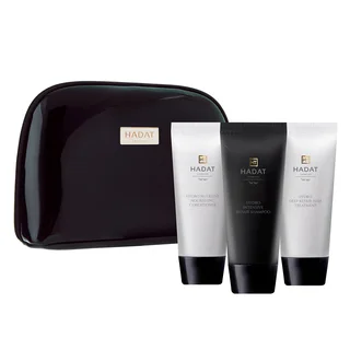 Hadat Cosmetics Hydro Repair Hair SET восст. шампунь 70 мл кондиционер 70 мл восст. маска для волос 70 мл косметичка