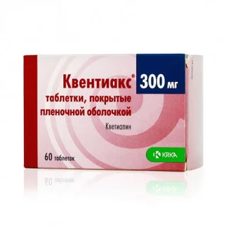 Квентиакс СР таб. п/о пролонг. 300 мг 60 шт