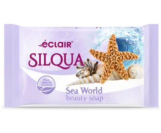 Мыло Silqua Eclair туалетное морской мир, 140 г