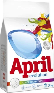 Порошок стиральный April Evolution Сolor protection автомат для цветного белья 3 кг