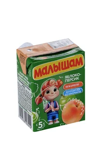 Нектар Фрутоняня Малышам ябл-персик неосв 0,2 л