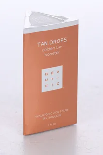 Гель-автозагар Beautific TAN Drops для лица с гаулирон кислотой и эстракт алое 30 мл