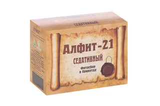 Алфит-21 седативный 2 гр 60 шт