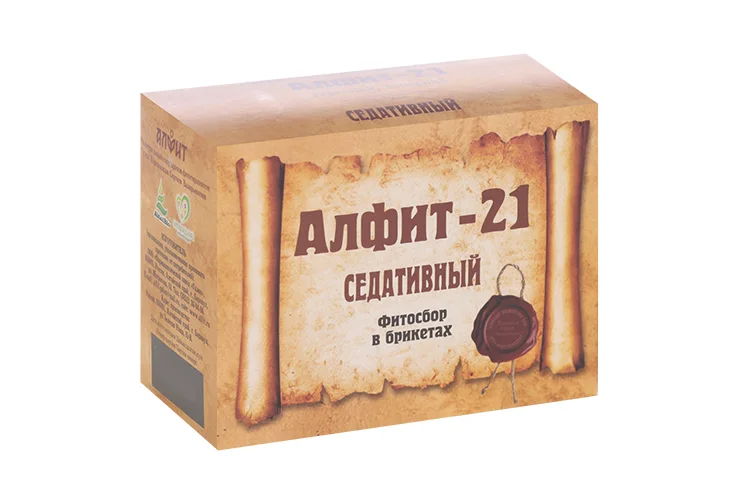 Алфит-21 седативный 2 гр 60 шт