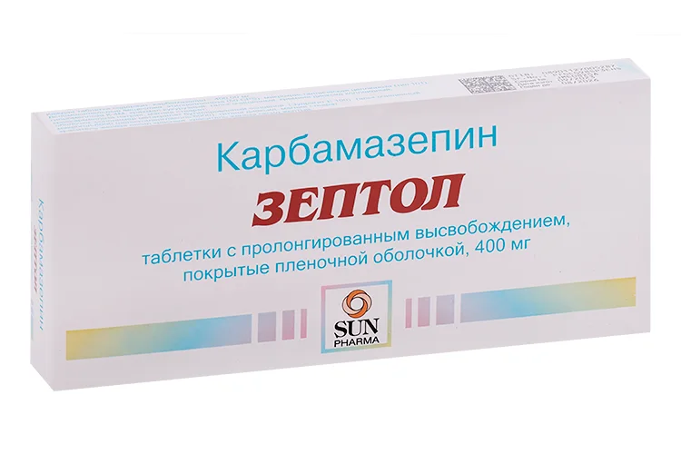 Зептол таблетки 400 мг 30 шт