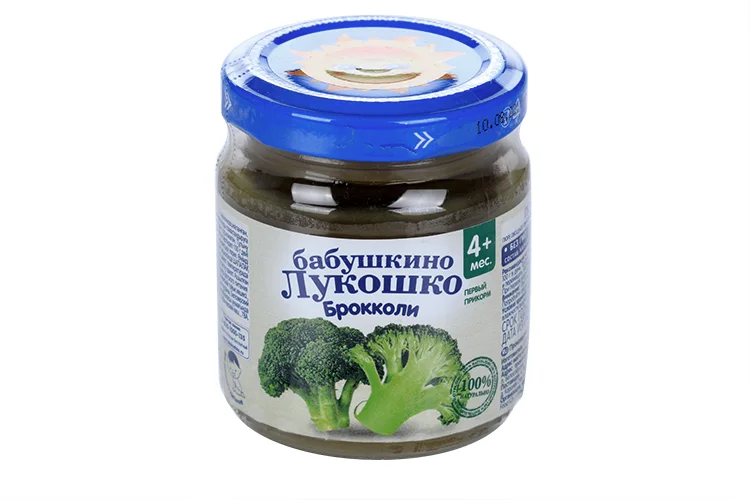 Пюре Бабушкино Лукошко из капусты брокколи 100 гр
