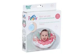 Круг Roxy-Kids Flipper на шею для купания малышей Ангел