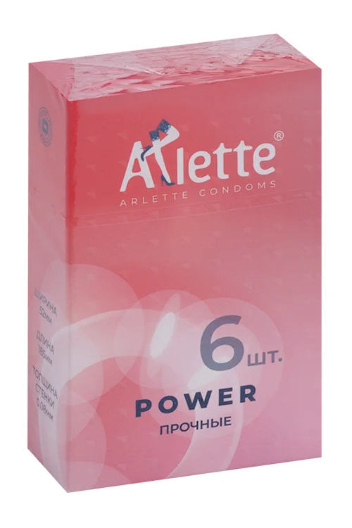 Презервативы Arlette Power Прочные, 6 шт