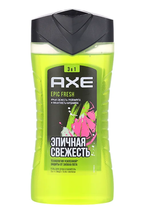Гель для душа AXE Epic fresh муж 3в1 Эпичная свежесть 250 мл