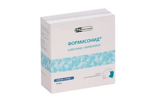 Формисонид 320 мкг+9 мкг / доза 60 шт порошок для ингаляций дозированный