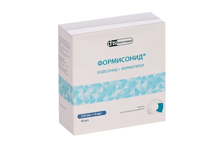 Формисонид порошок 9 мкг / доза 60 шт