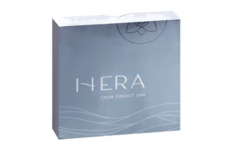 Контактные линзы Hera Dreamcon Elegance D 0,00 голубые