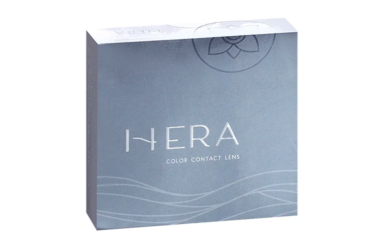 Контактные линзы Hera Dreamcon Elegance D 0,00 голубые