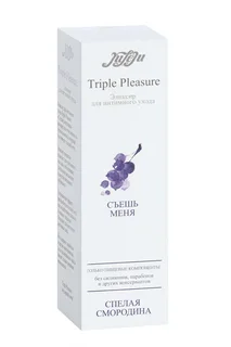 Эликсир для интимного ухода Juleju Triple Pleasure спелая смородина 10289juleju 130 гр