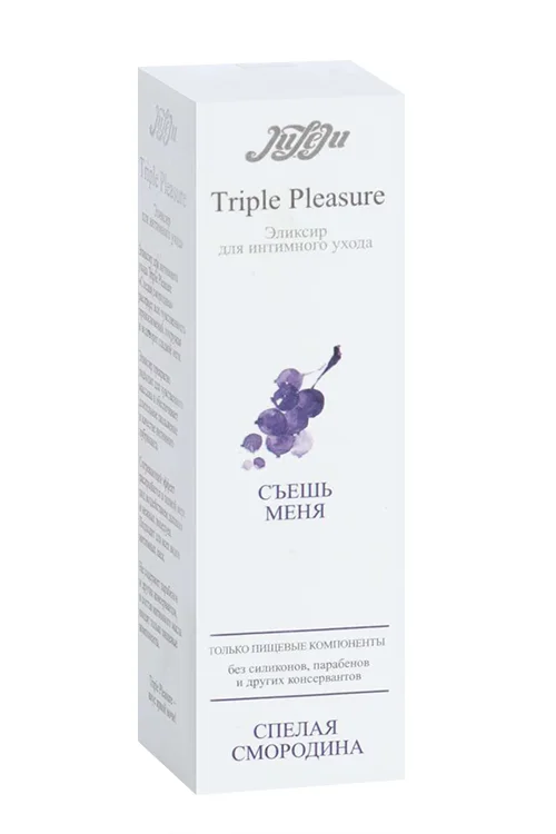 Эликсир для интимного ухода Juleju Triple Pleasure спелая смородина 10289juleju 130 гр