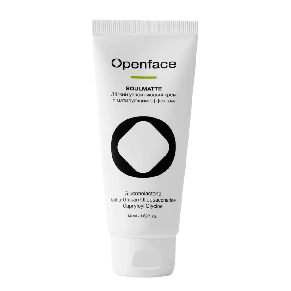 Лёгкий увлажняющий крем с матирующим эффектом Соулмэт (Soulmatte), Openface