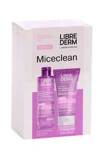 Набор Librederm miceclean sense демакияж и очищение для норм / чув кожи