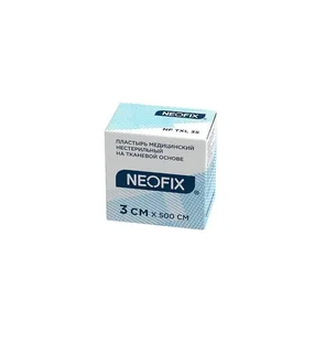 Пластырь Неофикс медицинский На Тканой Основе 3×500 см
