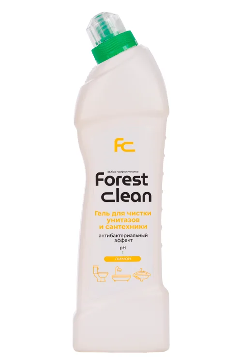 Гель Forest clean Лимон для чистки унитаза 750 мл