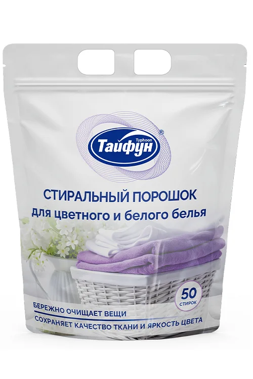 Концентрированный стиральный порошок Тайфун 1 кг
