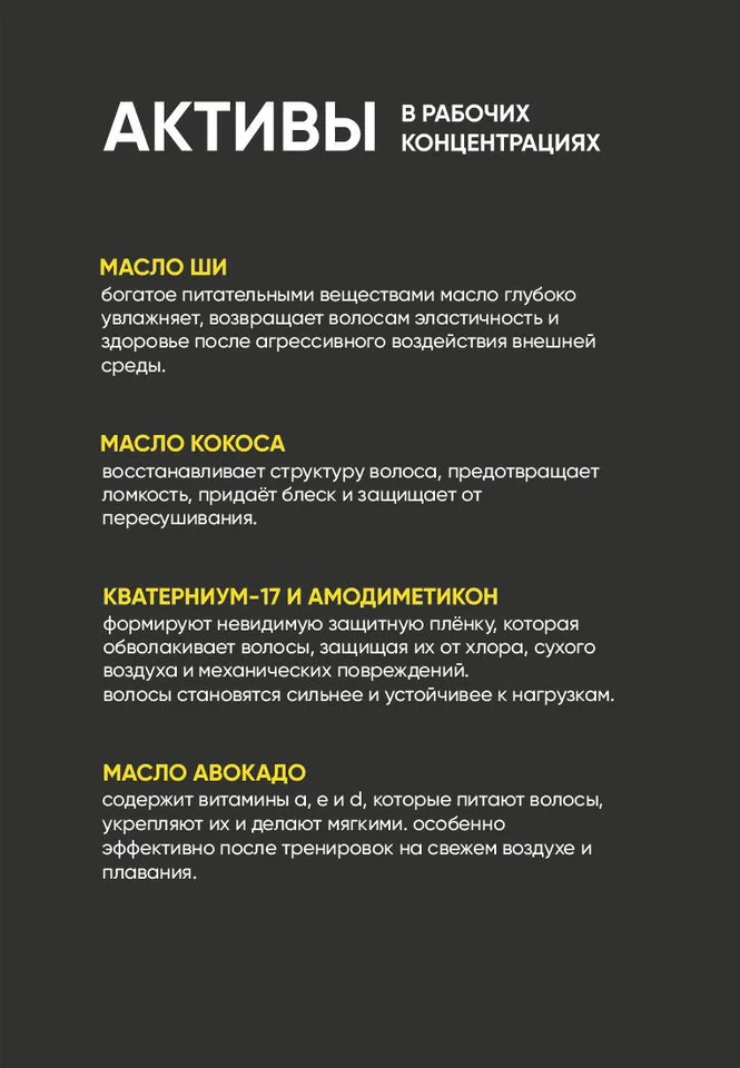 Бальзам для волос Oness Sport,200 мл