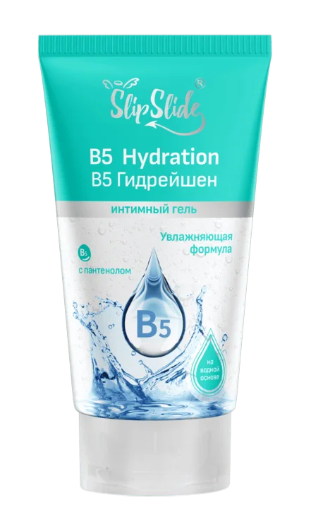 Гель-смазка интим СлипСлайд Увлажняющая формула (В5 Hydration) 150 мл