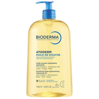 Atoderm Масло для душа Увлажняющее для всей семьи, 1000 мл, Bioderma