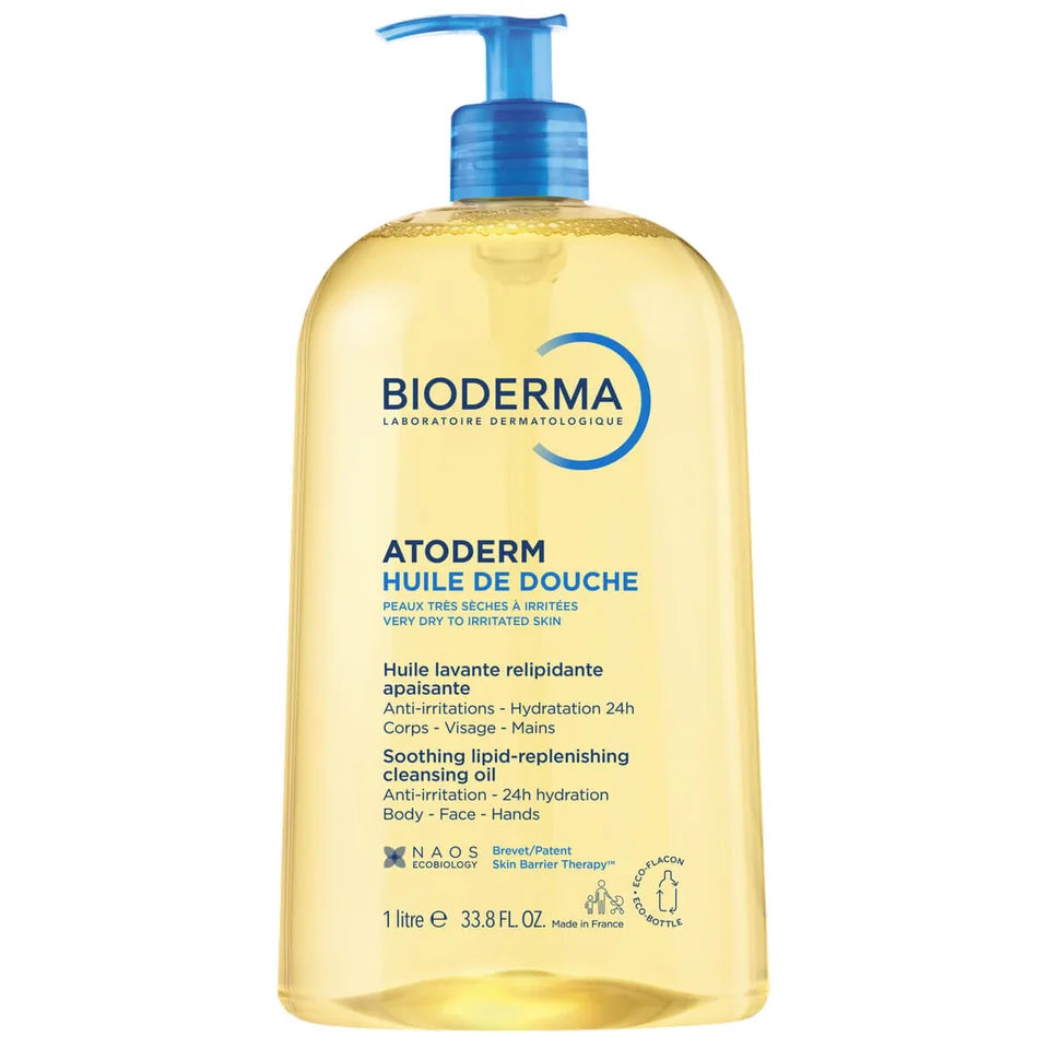 Atoderm Масло для душа Увлажняющее для всей семьи, 1000 мл, Bioderma