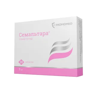 Семальтара 7 мг 30 шт таблетки