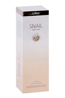 Тоник Ullex Snail Чистая кожа для лица с муцином улитки 120 мл