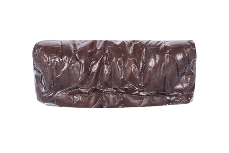 Лежак для животных двусторонний 75×65×25 см коричневый